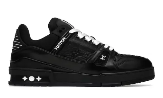 LOUIS VUITTON TRAINER BLACK – Image 4