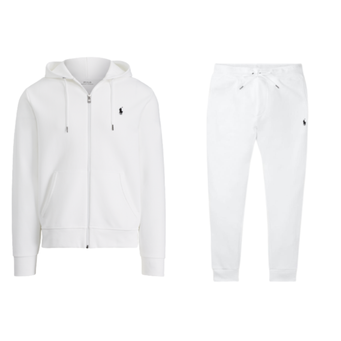 TRACKSUIT POLO WHITE (completa)