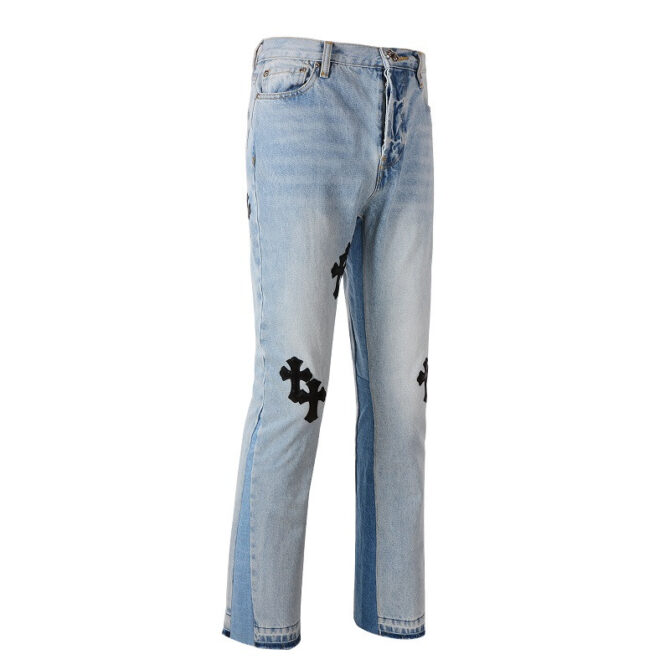 JEANS -GRAY CROSSES – Image 3