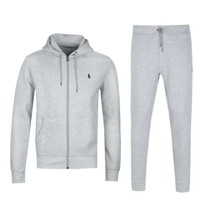 TRACKSUIT POLO GREY (completa)