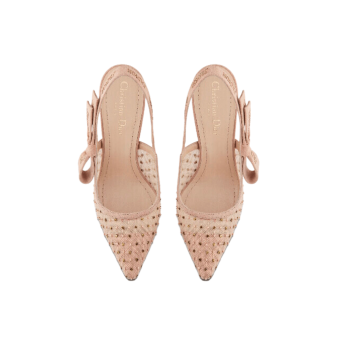 DECOLLETÈ SLINGBACK J’ADIOR TULLE NUDE – Image 4