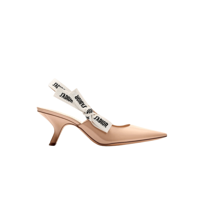 DECOLLETÈ SLINGBACK J’ADIOR NUDE LUCIDO