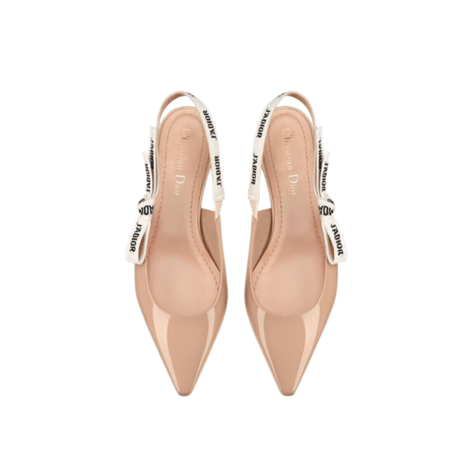 DECOLLETÈ SLINGBACK J’ADIOR NUDE LUCIDO – Image 4