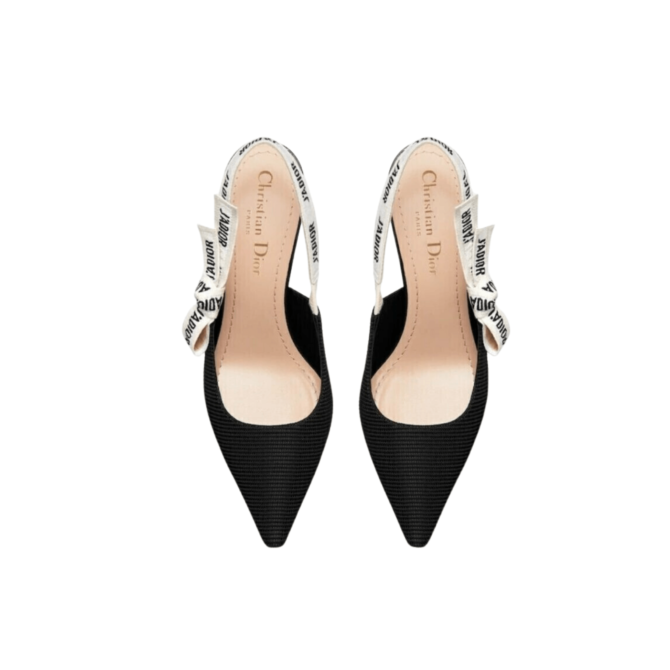 DECOLLETÈ SLINGBACK J’ADIOR NERO OPACO – Image 3