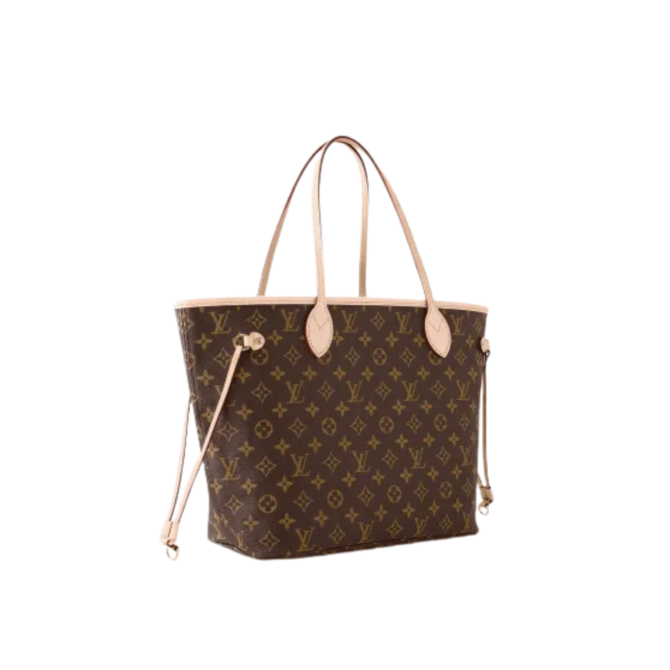 BORSA NEVERFULL MM TELA MONOGRAM / BEIGE – Image 2