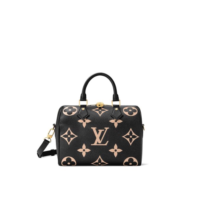 BORSA SPEEDY BANDOULIERE 25 MONOGRAM BICOLORE