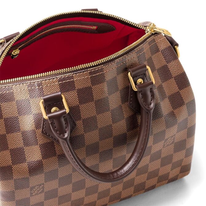 BORSA SPEEDY BANDOULIERE 25 DAMIER EBENE – Image 5