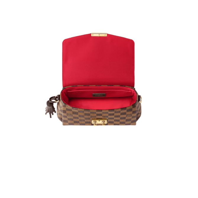 BORSA CROISETTE TELA DAMIER EBENE – Image 4