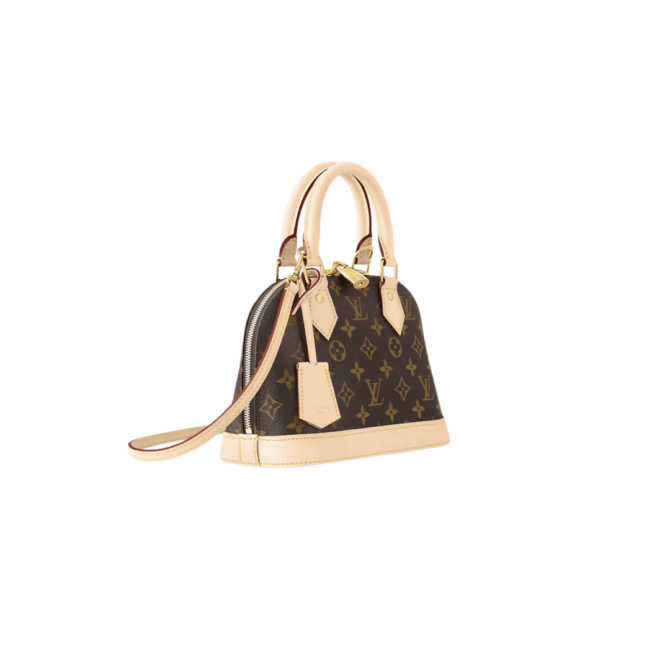 BORSA ALMA BB MONOGRAM BEIGE – Image 2