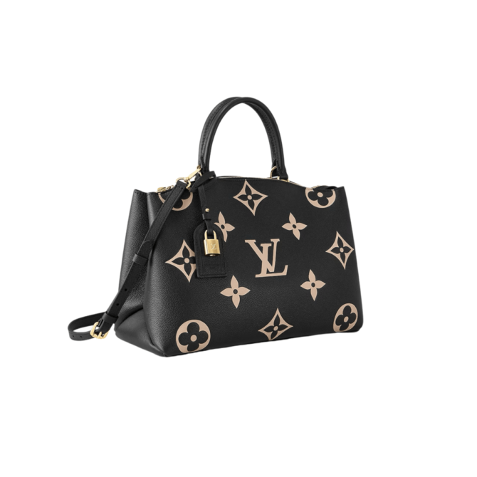 BORSA TOTE GRAND PALAIS PELLE EMPREINTE MONOGRAM BICOLOR – Image 3