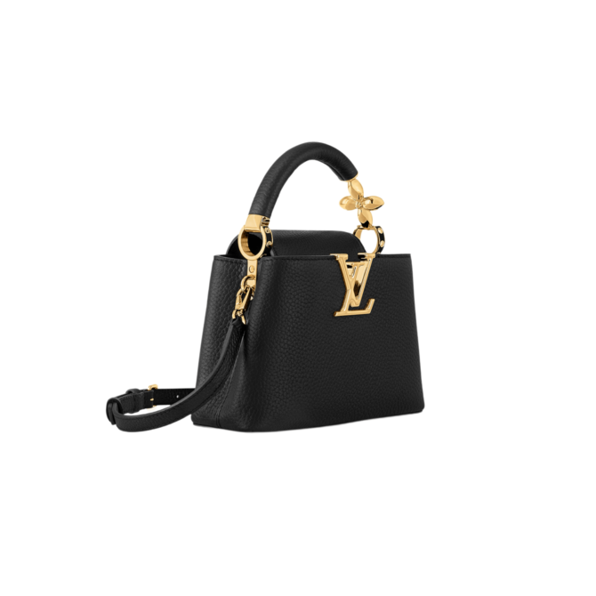 BORSA CAPUCINES MINI NERO – Image 2