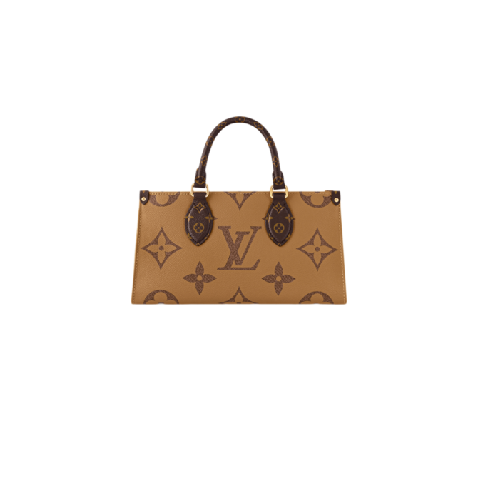 BORSA ON THE GO EAST WEST IN PELLE MONOGRAM EMPREINTE MONOGRAM REVERSE CANVAS – Image 3